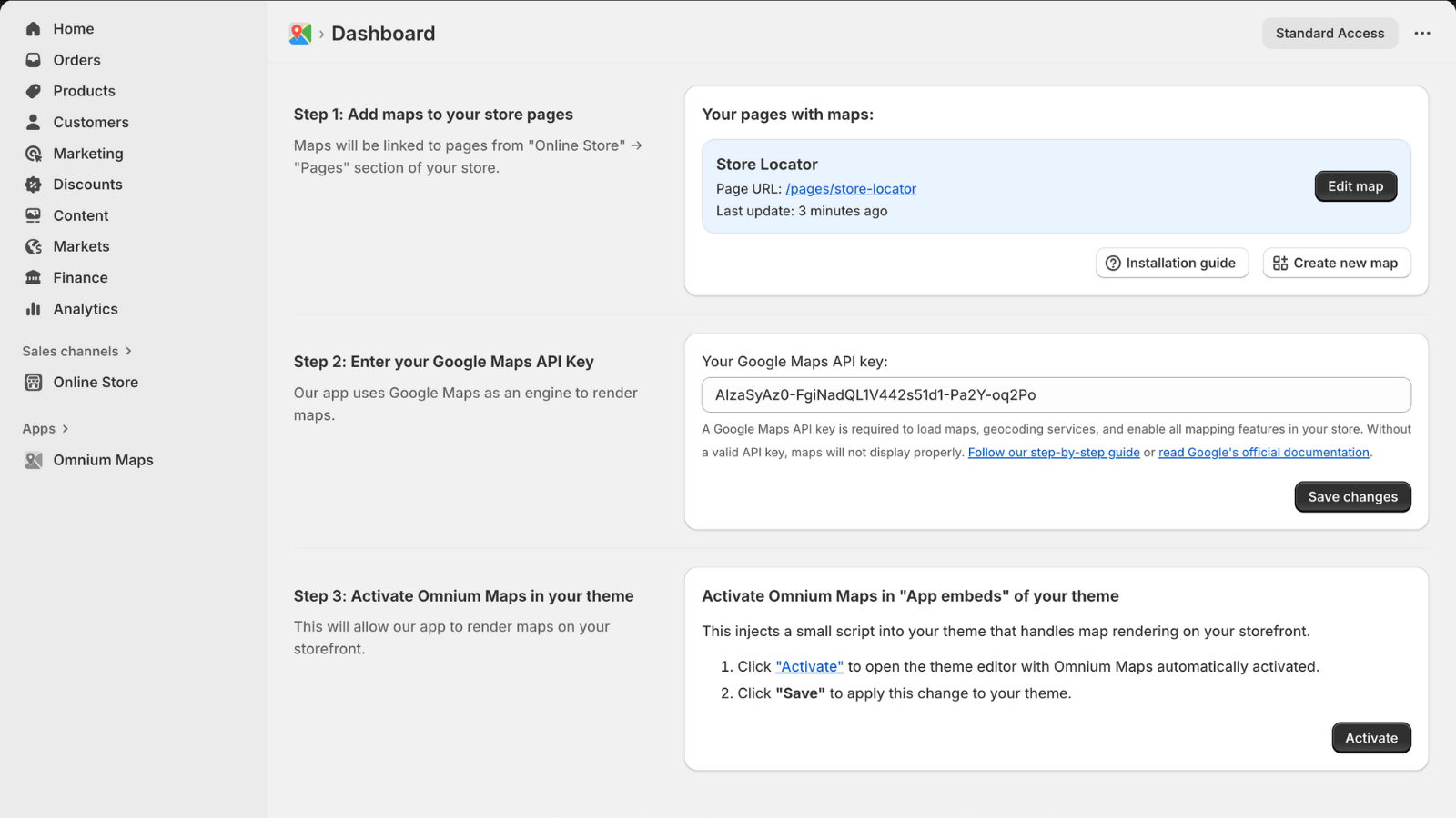 Omnium Maps - Showcase A